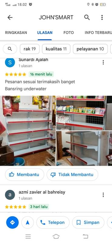 Review pelanggan ke-10