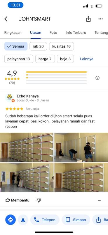 Review pelanggan ke-16