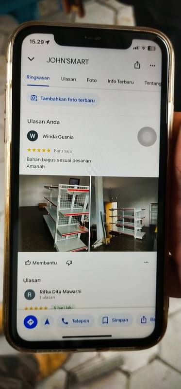 Review pelanggan ke-18