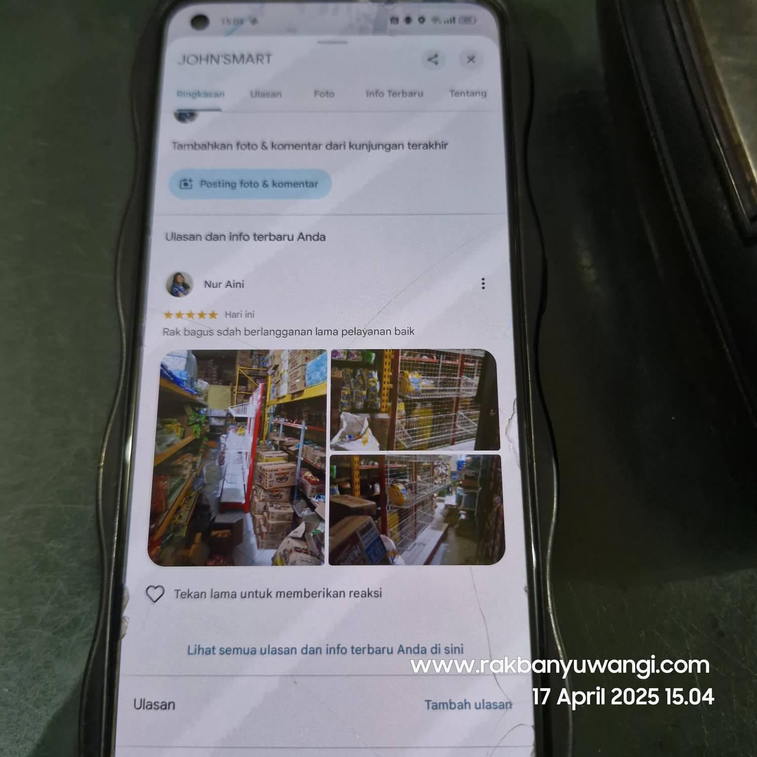 Review pelanggan ke-2