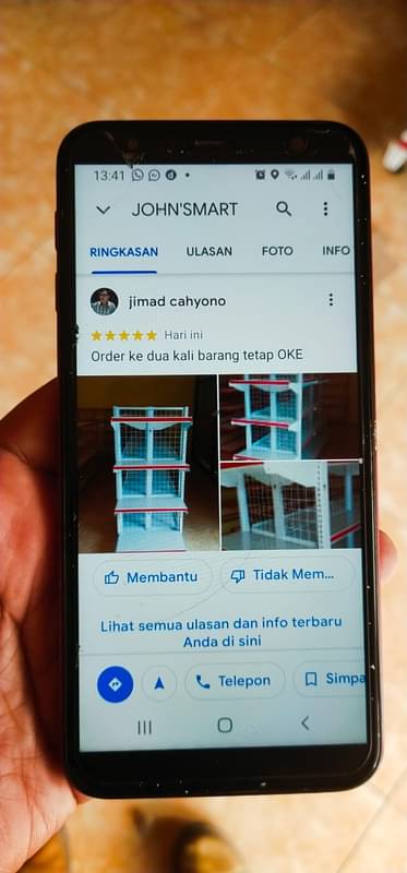 Review pelanggan ke-21