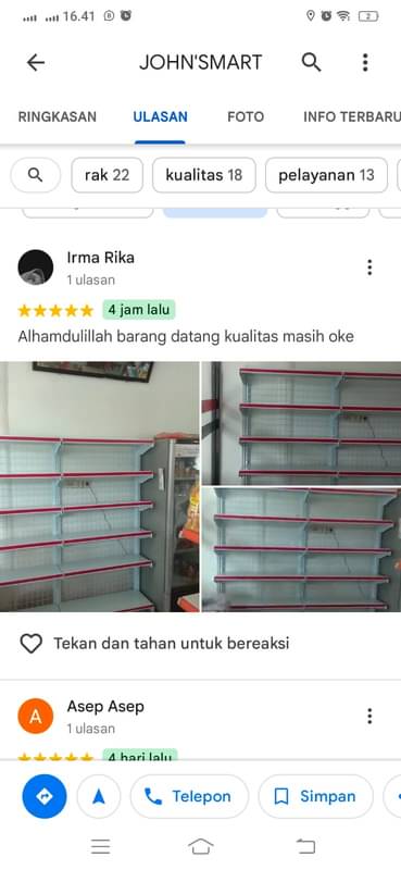 Review pelanggan ke-25