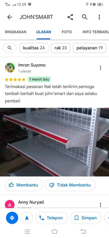 Review pelanggan ke-36