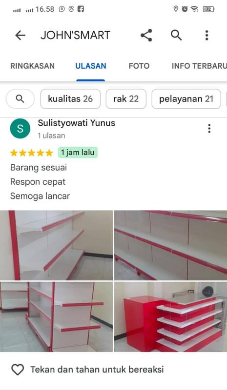 Review pelanggan ke-40