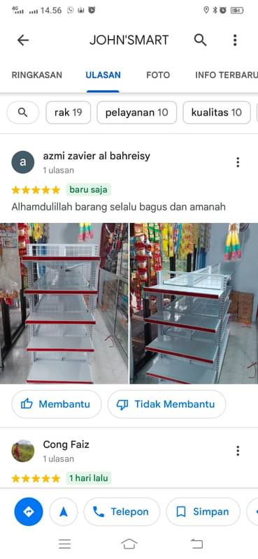 Review pelanggan ke-6