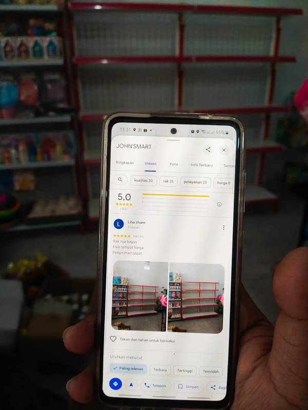 Review pelanggan ke-65