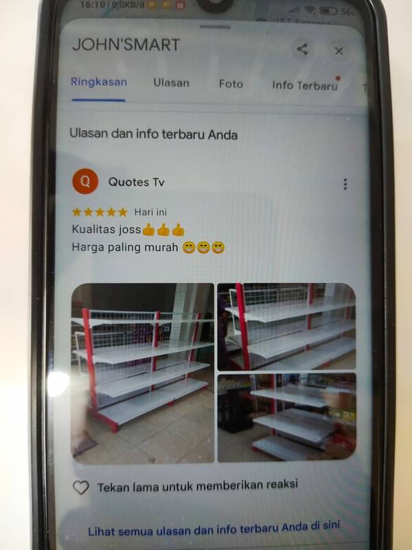 Review pelanggan ke-73