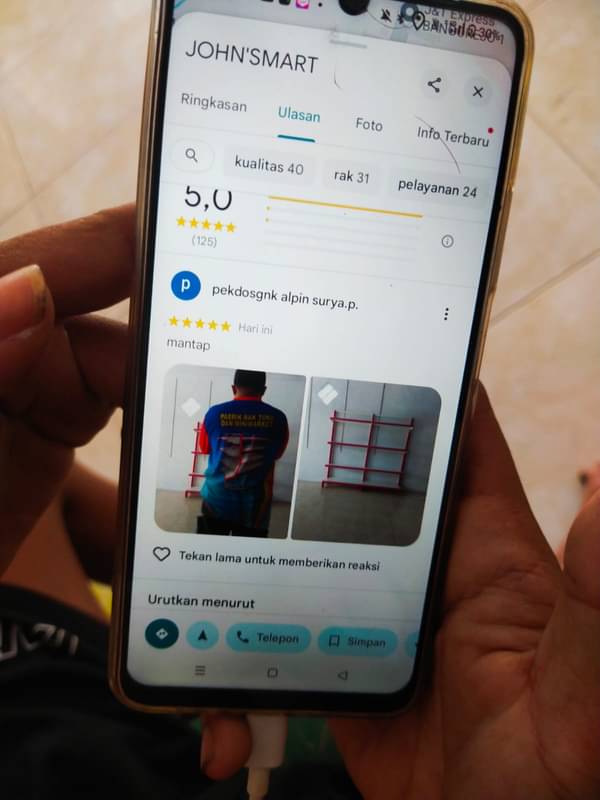 Review pelanggan ke-75