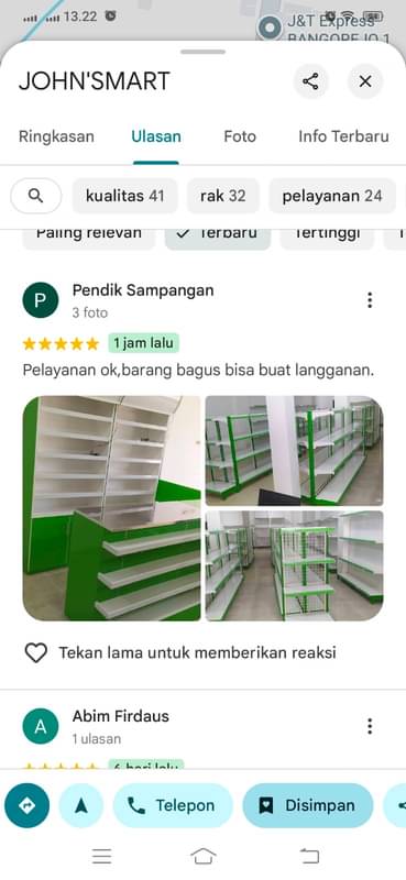 Review pelanggan ke-78