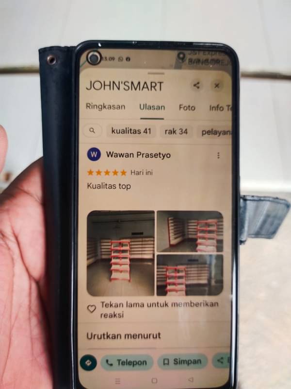 Review pelanggan ke-85