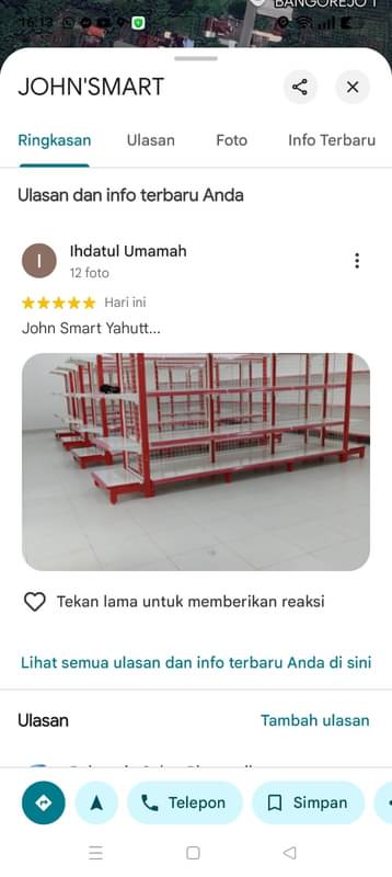 Review pelanggan ke-88