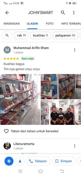 Review pelanggan ke-9