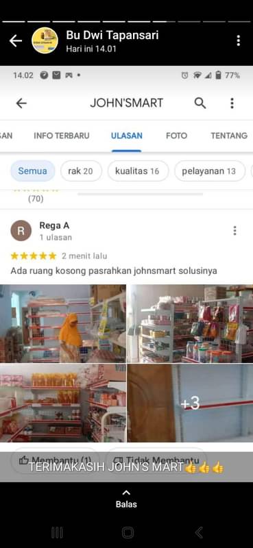 Review pelanggan ke-95